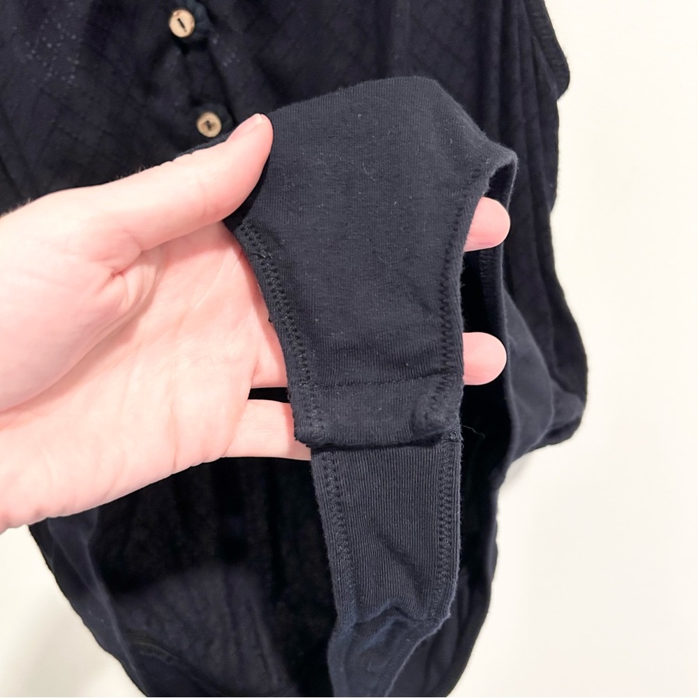Free People Low Tide Bodysuit Navy Blue Size Small - Picture 7 of 12